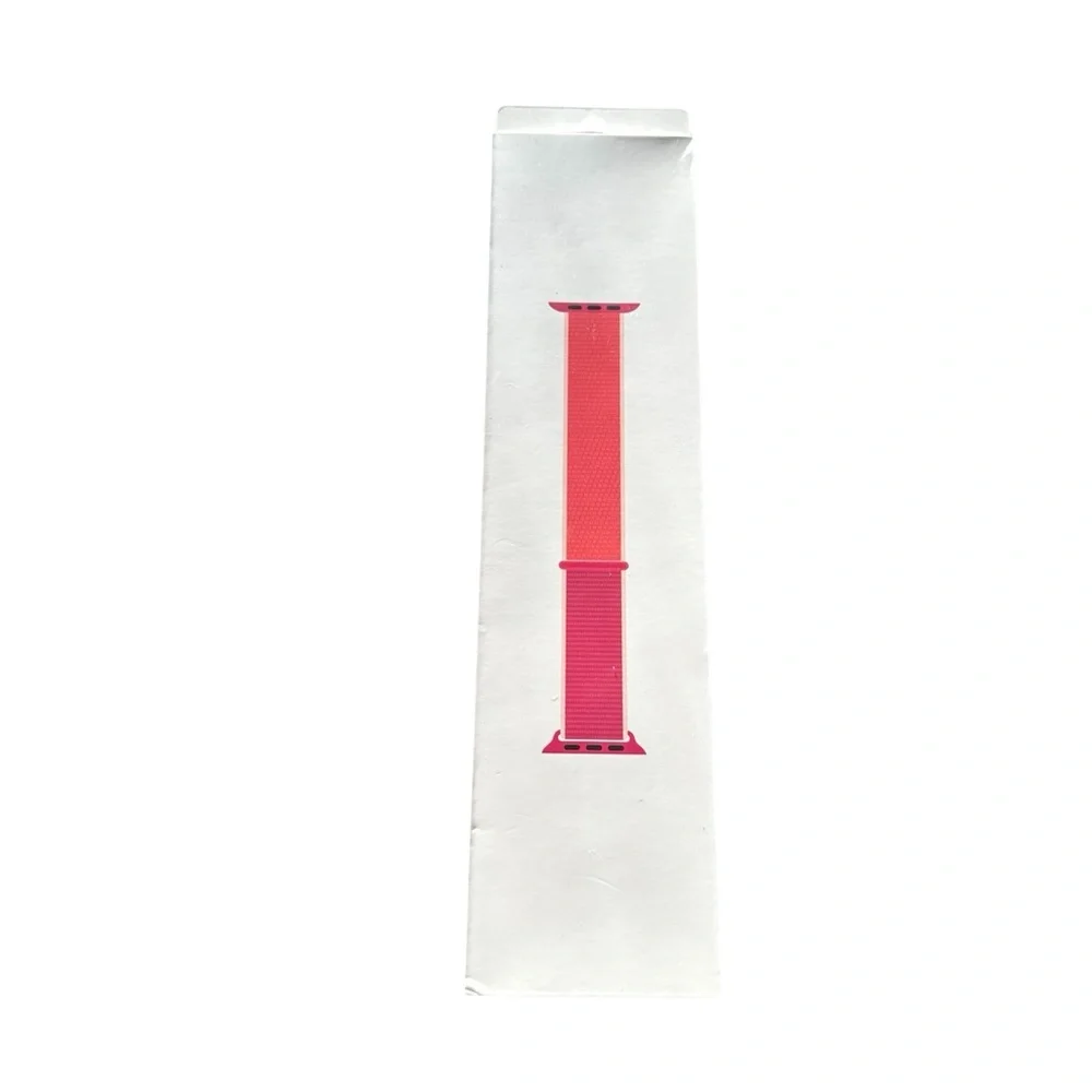 NWT Genuine Apple OEM Pomegranate Sport Loop Watch Band 40MM 2019 Color Gen
